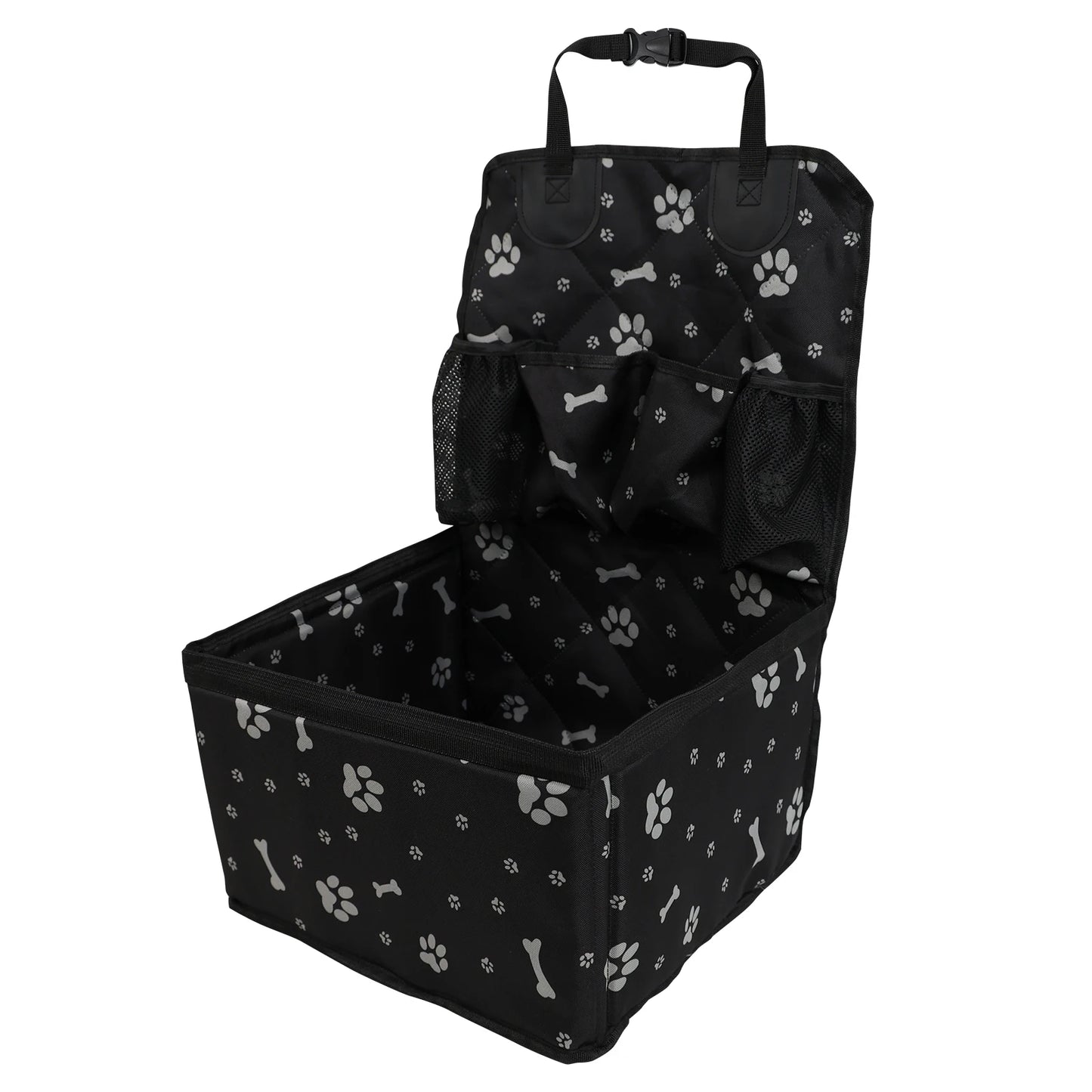 Portable Dog Car Booster Seat Carrier for Small Medium Dogs Safety Travel Pet Basket With Storage Front Seat Pet Carrier For Dog