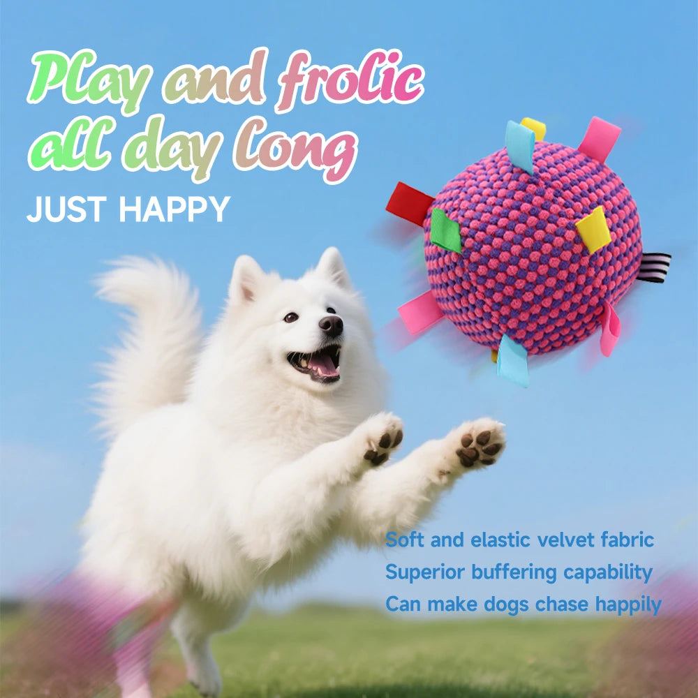Interactive Dog Chew Ball - Fun & Durable Toy