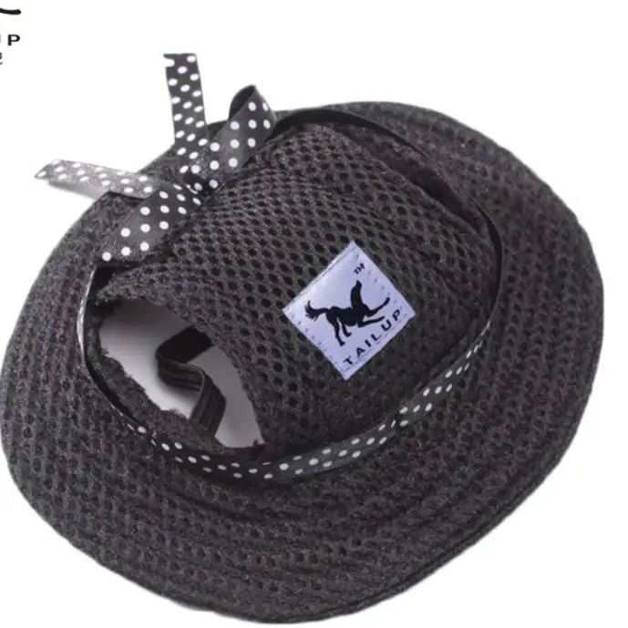 Cute Pet Sunhat - Breathable Summer Cap for Dogs & Cats
