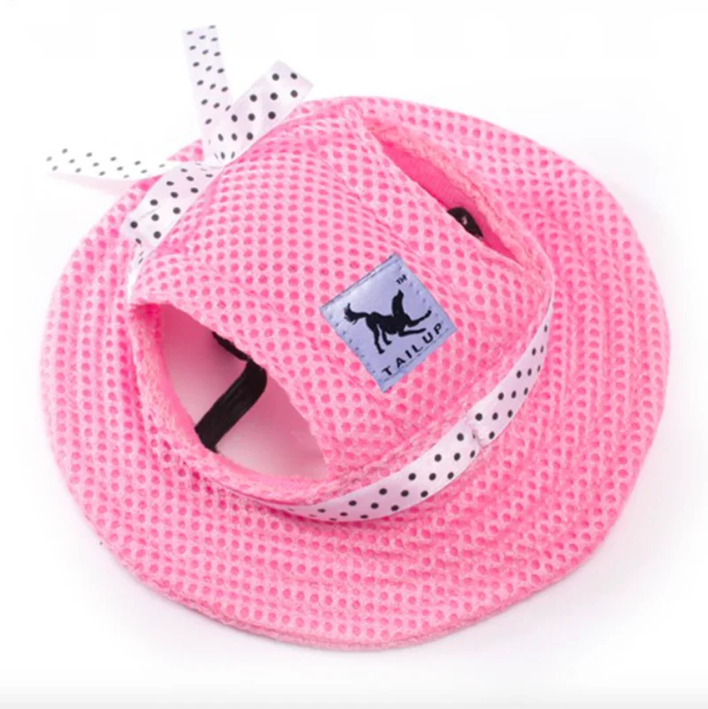 Cute Pet Sunhat - Breathable Summer Cap for Dogs & Cats