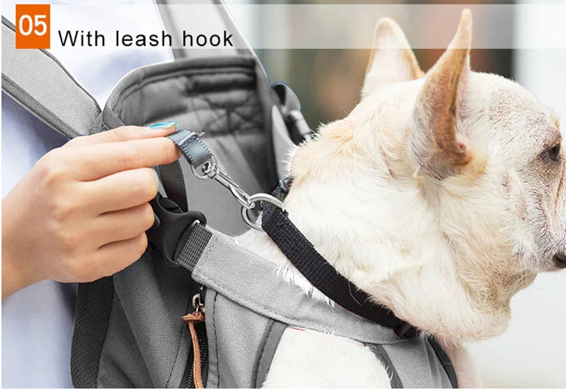 Pet Backpack Carrier For Cat Dogs Front Travel Dog Bag Carrying For Animals Small Medium Dogs Bulldog Puppy Mochila Para Perro