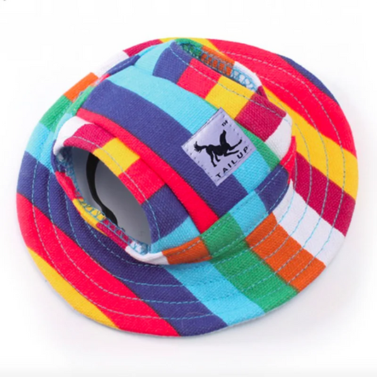 Cute Pet Sunhat - Breathable Summer Cap for Dogs & Cats