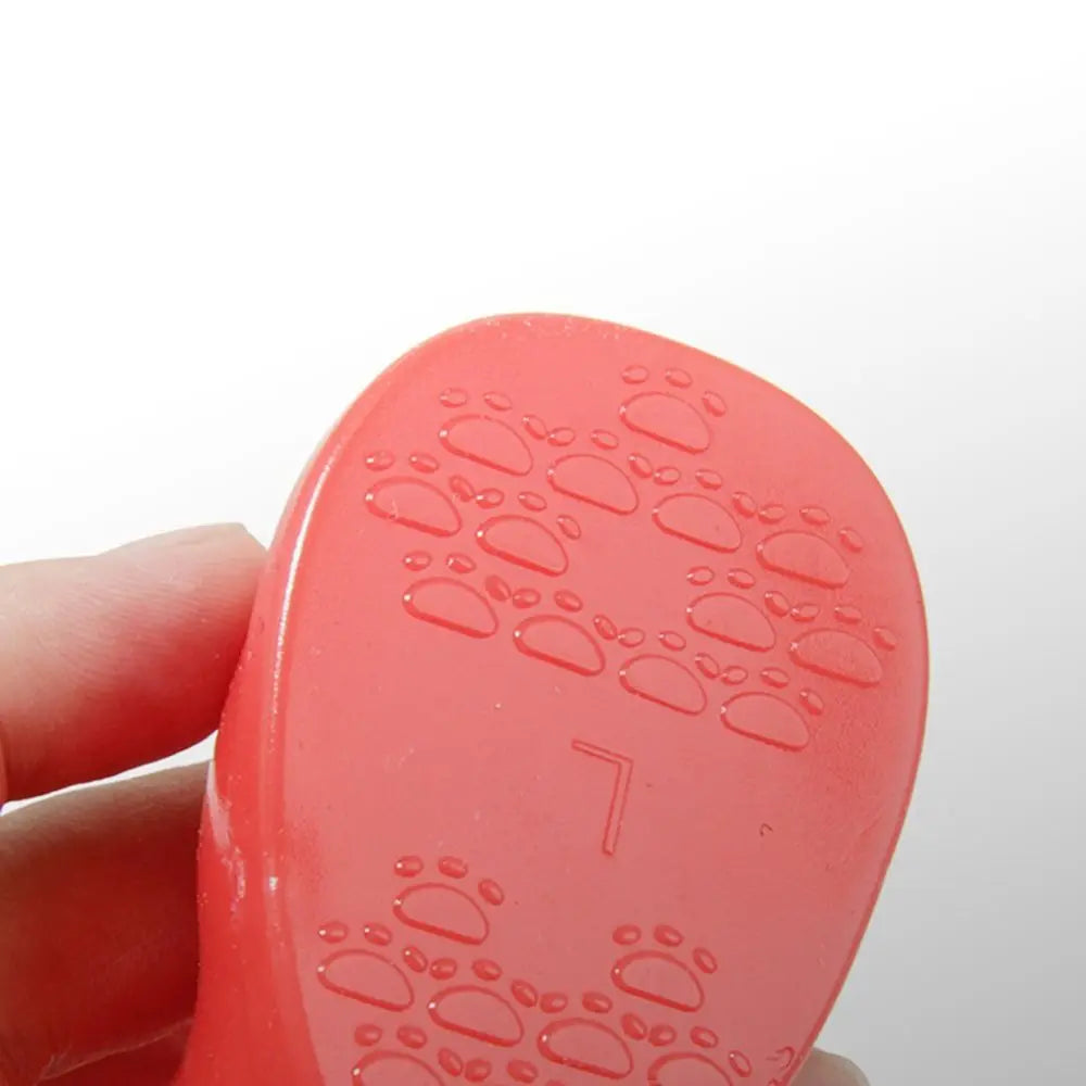 4Pcs Waterproof Pet Dog Shoes Non Slip Prevent Licking Paws Dog Rain Boots Breathable Reusable Pet Paws Protective Hot Pavement