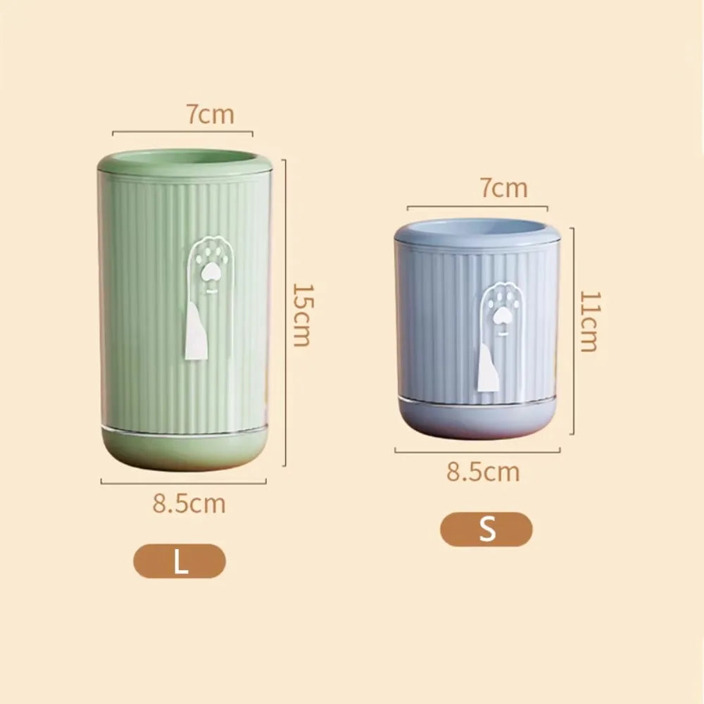 Pet Supplies Silicone Dog Paw Cleaning Cup Quick Wash No Rub Dog Cat Paw Cleaner Detachable Pet Foot Cleaning Cup Cat