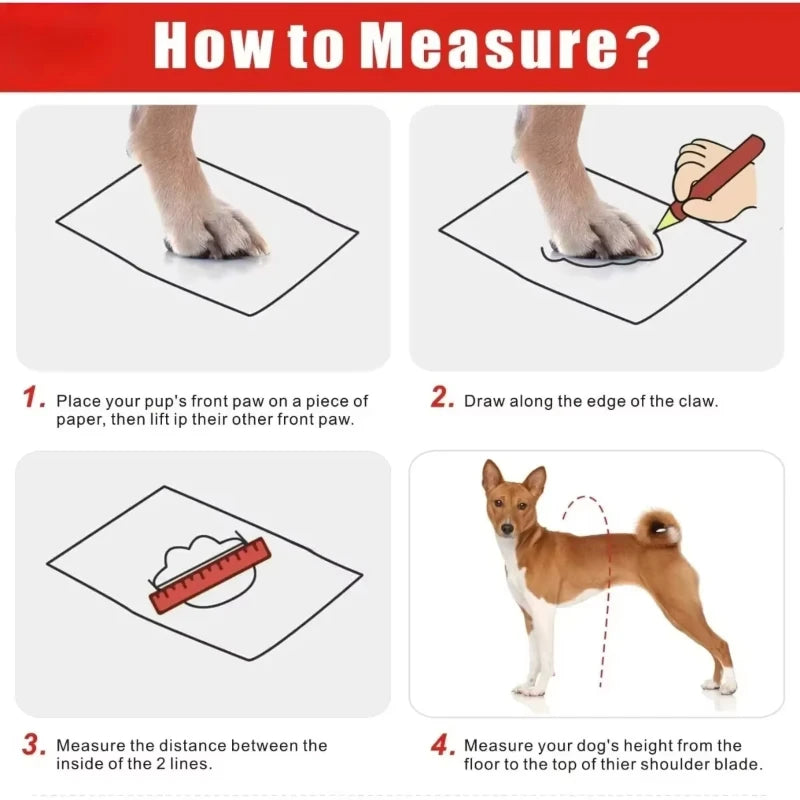 Waterproof Dog Boots Suspender Anti-Slip Walk Dog Shoes Outdoor Small Medium Universal Pet Boots Long with Strap Puppy Supplies