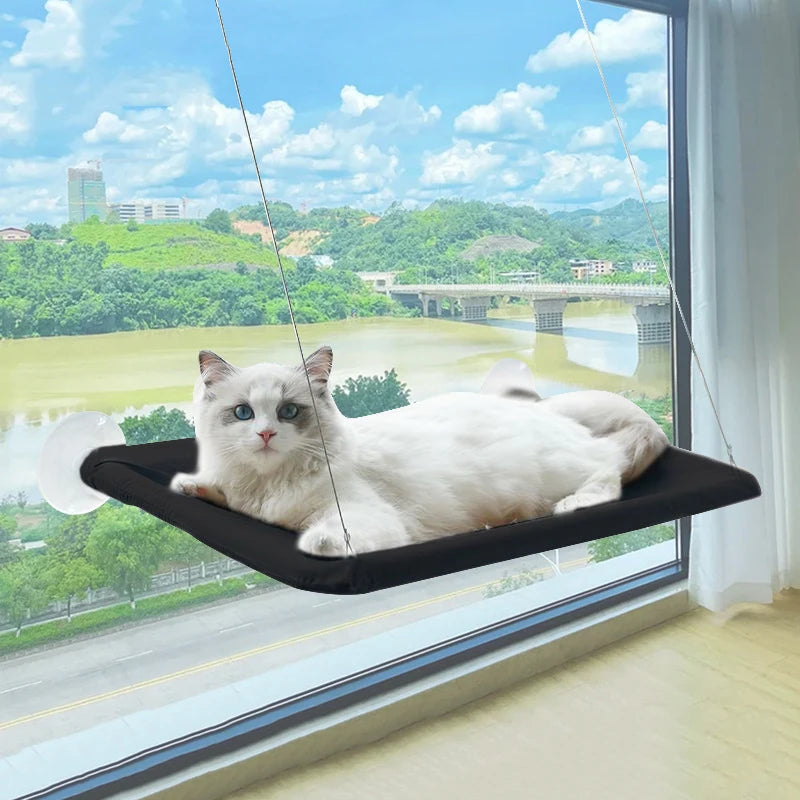Cat Hammock Window Bed Cat Suction Cup Window Hammock Sunny Window Seat Nest Pet Accessories Hanging Cat Bed Pet Hammock