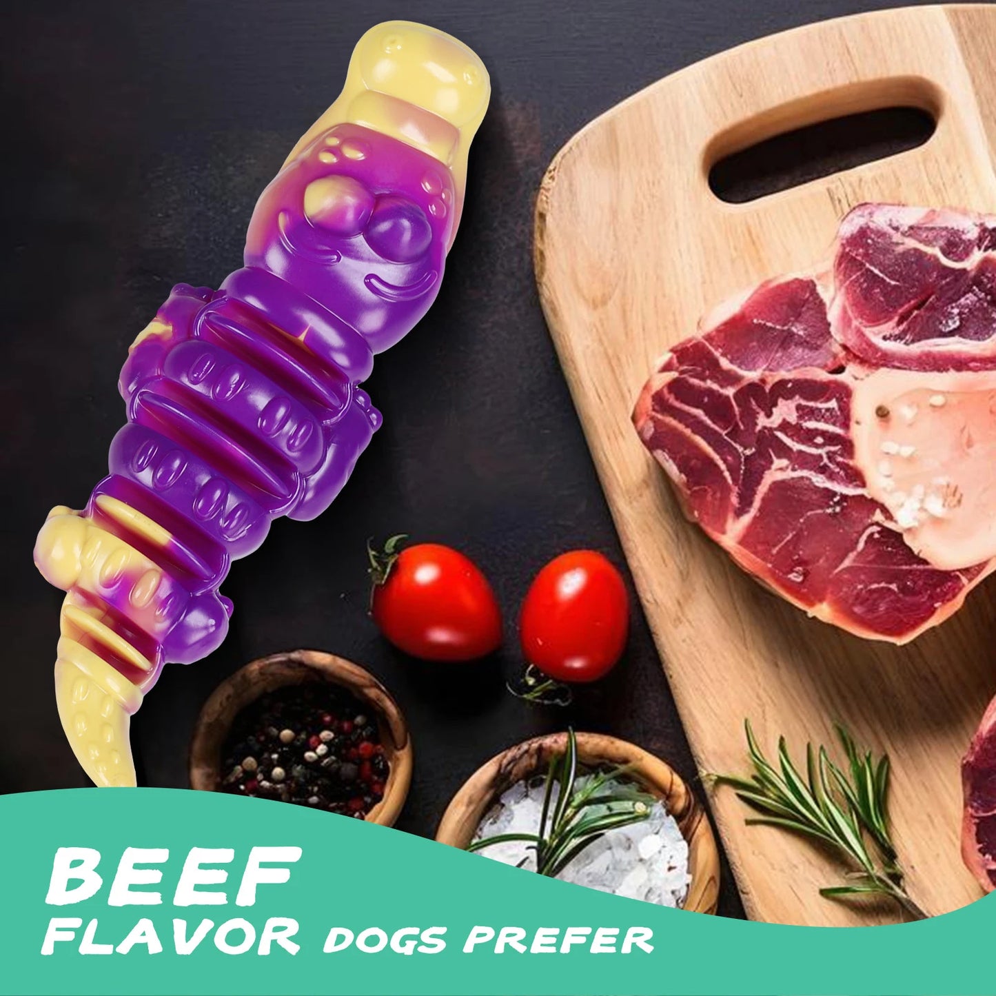 Dog Dental Toy Animal Shaped Dog Teething Toy Teeth Cleaning Toy for Large Medium Breed