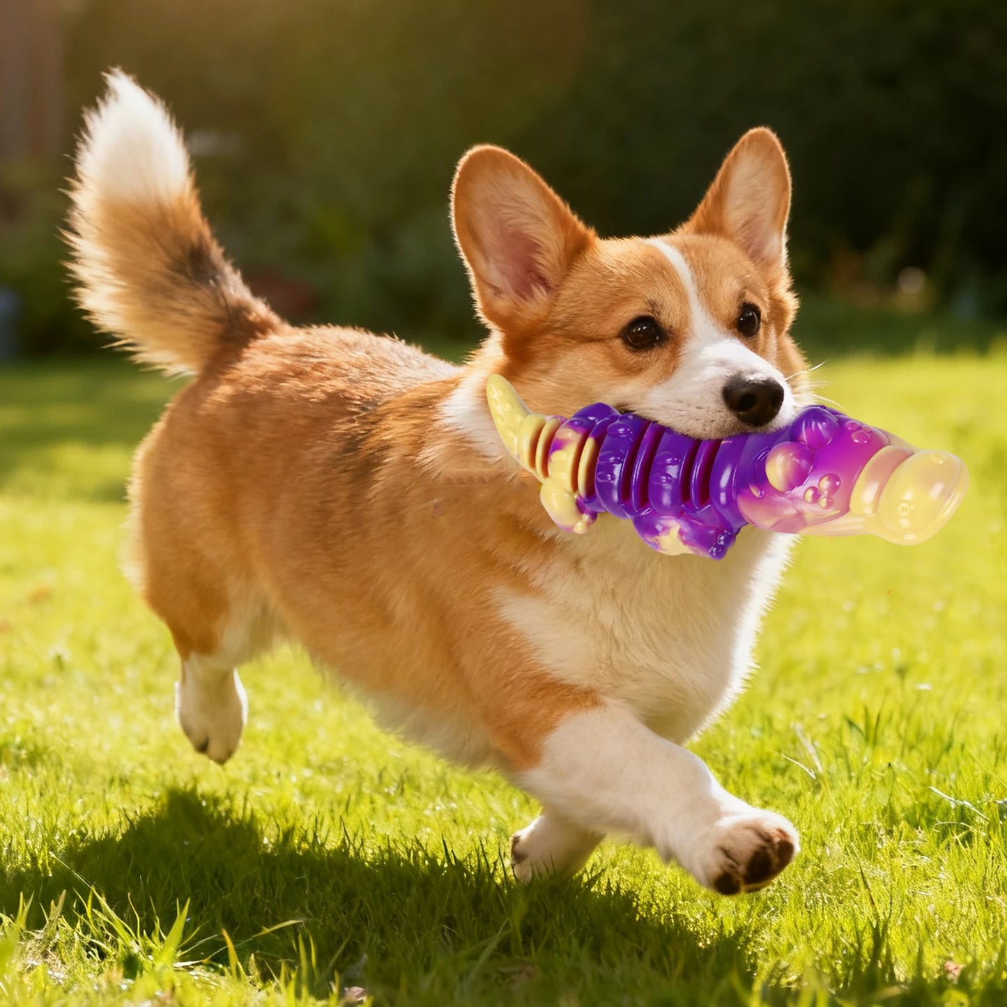 Dog Dental Toy Animal Shaped Dog Teething Toy Teeth Cleaning Toy for Large Medium Breed