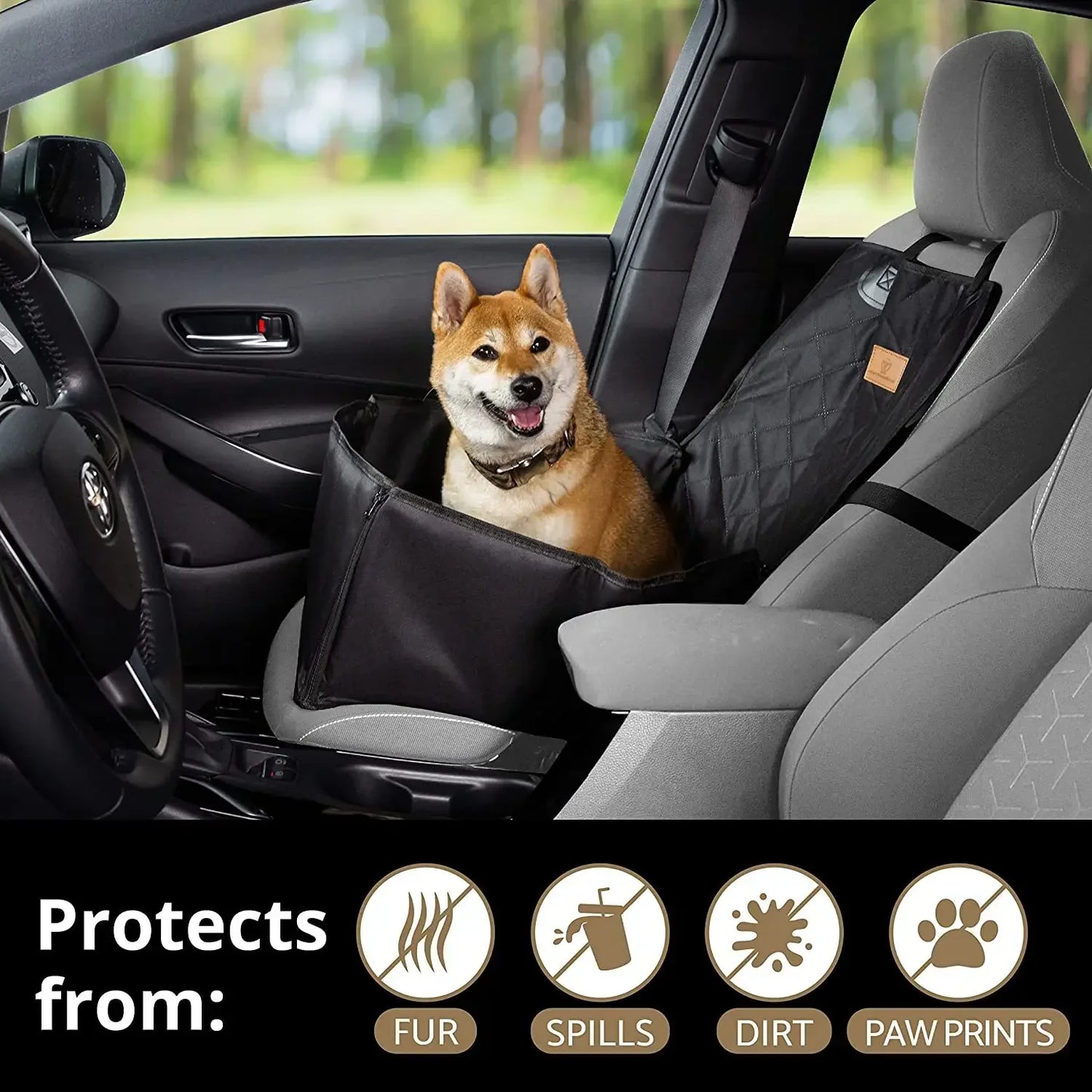 Dog Car Seat Cover Travel Car Seat Protector Mat Thicken Waterproof Dog Hammock Transportar Cat Dog Pet Carrier