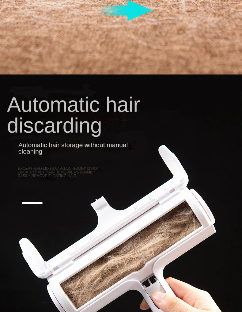 Reusable pet Hair remover roller - quick & easy cleaning for Dogs & Cats