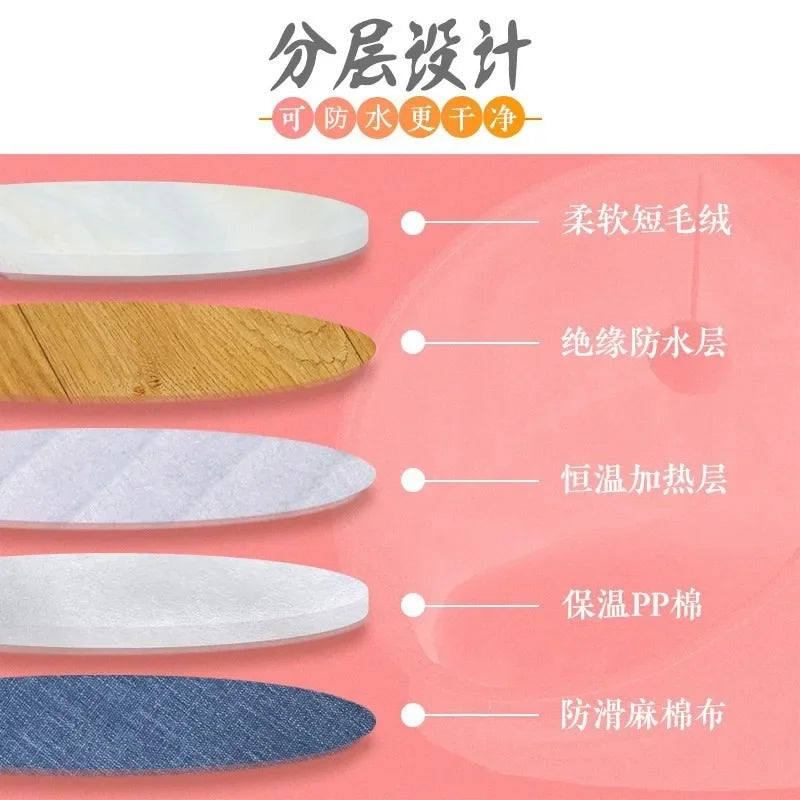 40cm USB Heating Pad Pets Warm Blanket Winter Heat Bed Cat Dog Heating Pad Electric Winter Warm Carpet Animals Pet Heater Mat