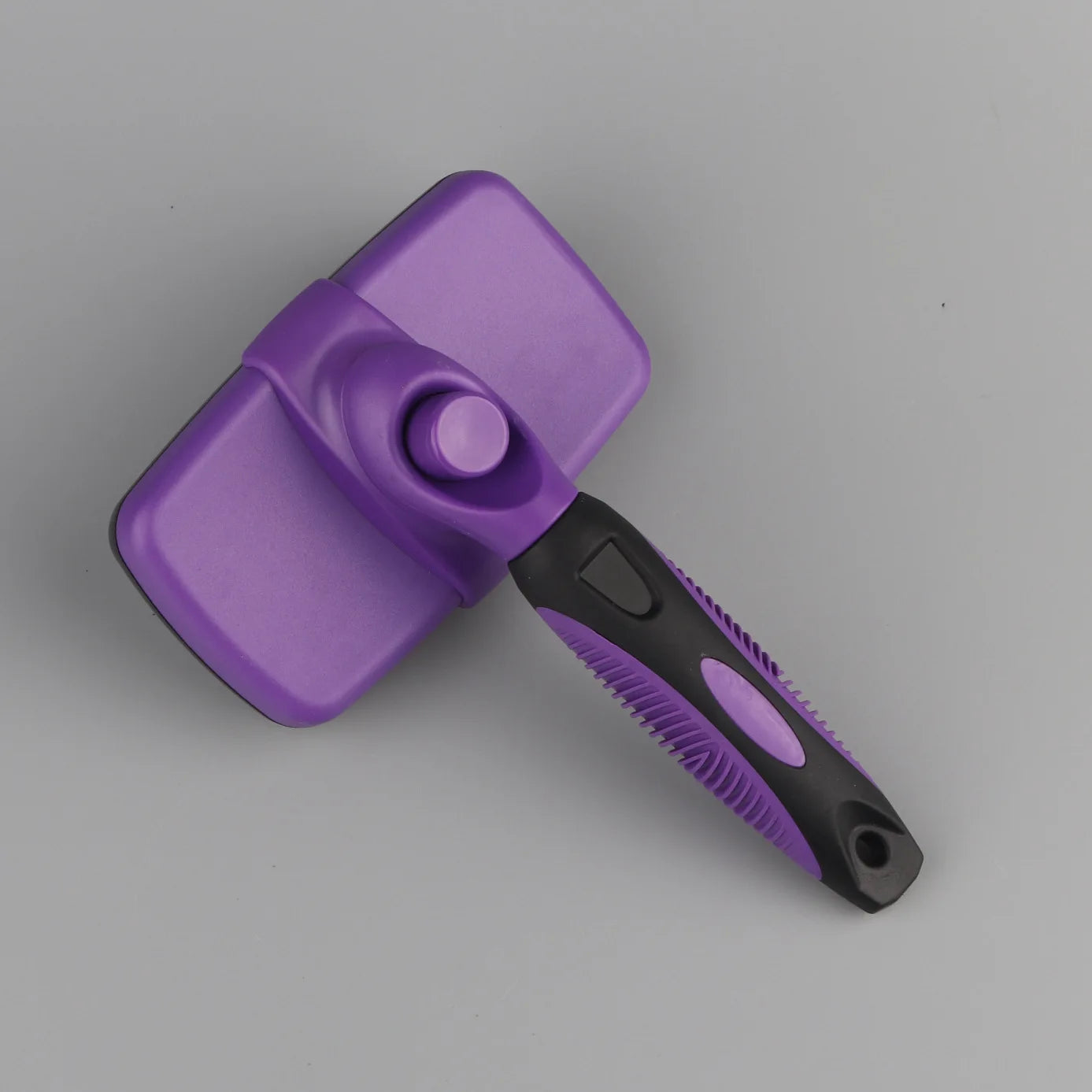 Self-Cleaning Pet Grooming Brush for Dogs & Cats - Deshedding & Hair Removal Tool