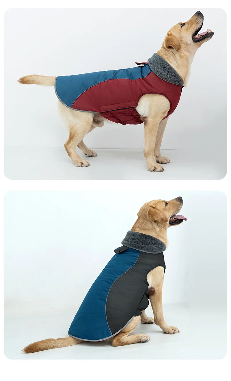 Dog Coats Waterproof Windproof Pet Winter Reflective Jacket for Cold Weather Warmly Dogs Clothes for Small Medium Large Dogs