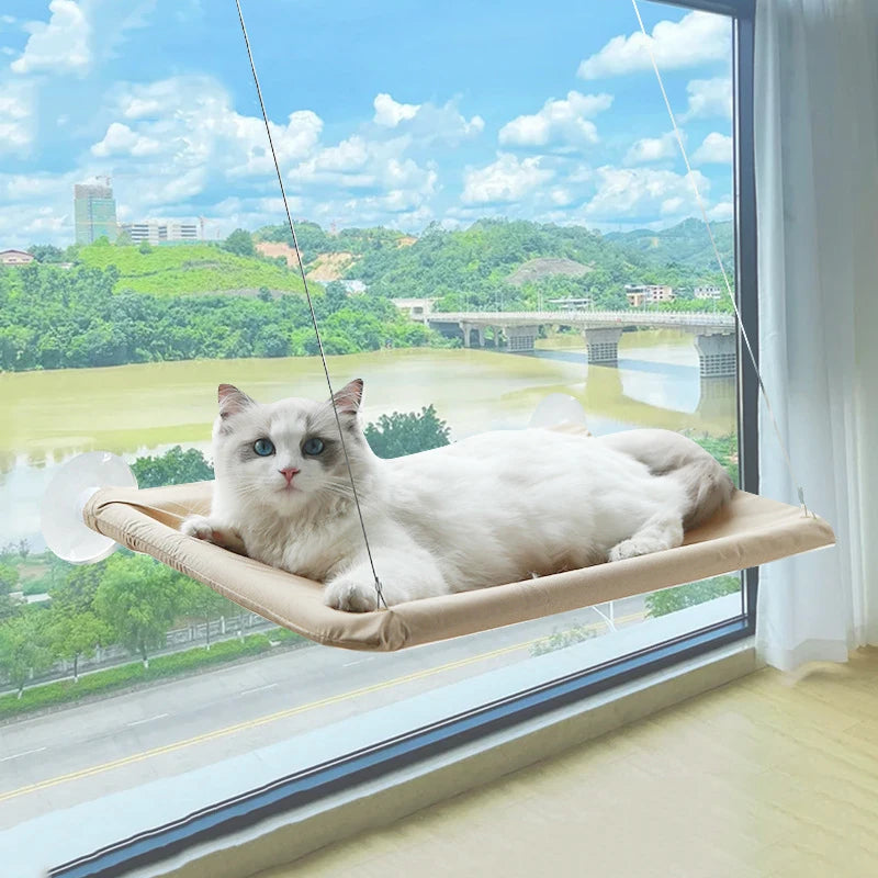 Cat Hammock Window Bed Cat Suction Cup Window Hammock Sunny Window Seat Nest Pet Accessories Hanging Cat Bed Pet Hammock