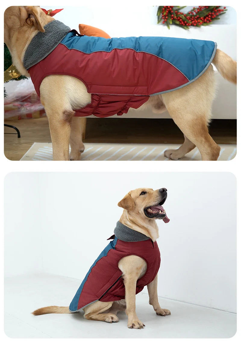 Dog Coats Waterproof Windproof Pet Winter Reflective Jacket for Cold Weather Warmly Dogs Clothes for Small Medium Large Dogs