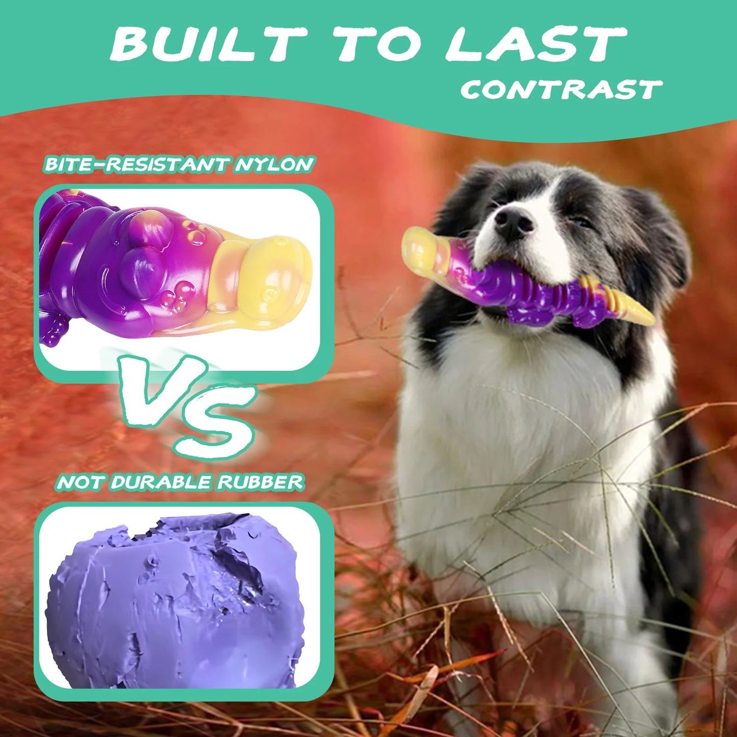 Dog Dental Toy Animal Shaped Dog Teething Toy Teeth Cleaning Toy for Large Medium Breed