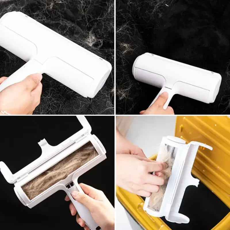Reusable pet Hair remover roller - quick & easy cleaning for Dogs & Cats