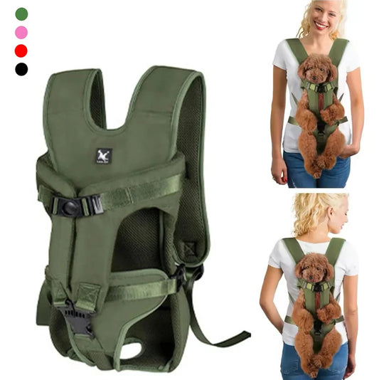 Pet Backpack Carrier For Cat Dogs Front Travel Dog Bag Carrying For Animals Small Medium Dogs Bulldog Puppy Mochila Para Perro