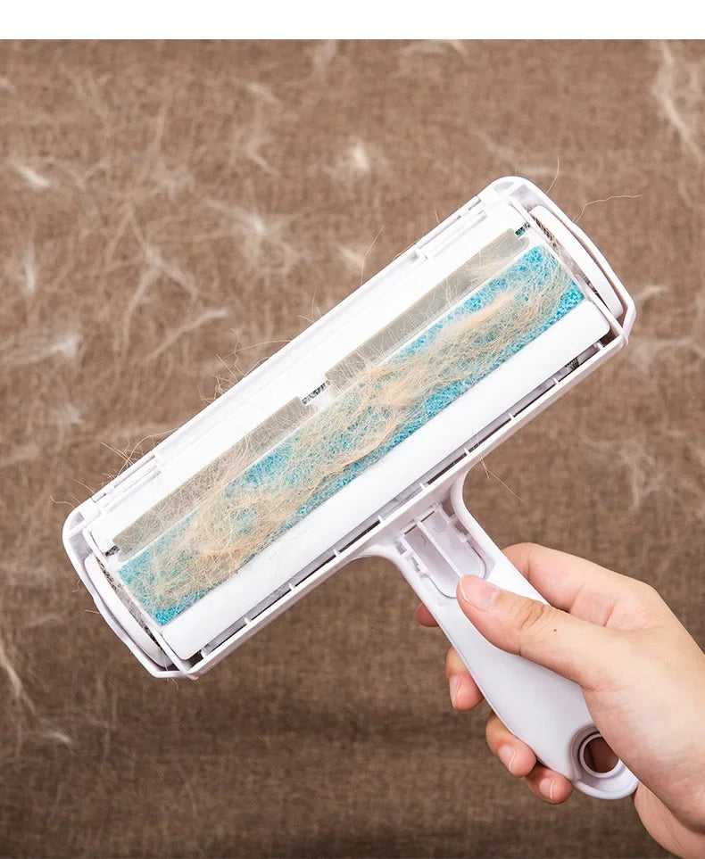Reusable pet Hair remover roller - quick & easy cleaning for Dogs & Cats