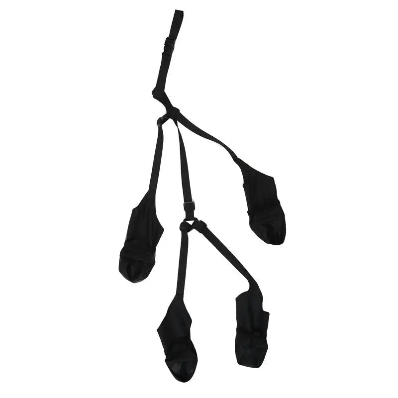 Pet Dog Shoes Waterproof Adjustable Dog Boots Rain Day Pet Breathbale Shoes For Outdoor Walking Soft French Bulldog Paws Protec