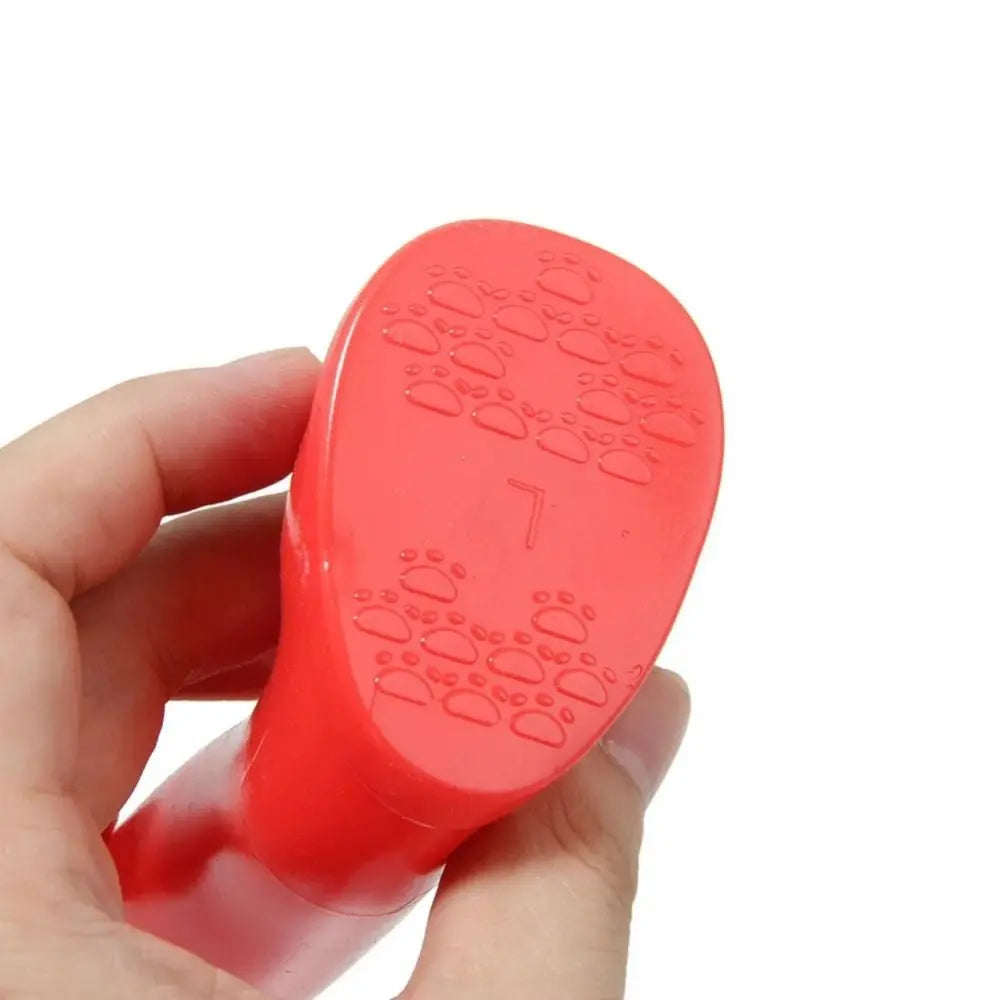 4Pcs Waterproof Pet Dog Shoes Non Slip Prevent Licking Paws Dog Rain Boots Breathable Reusable Pet Paws Protective Hot Pavement