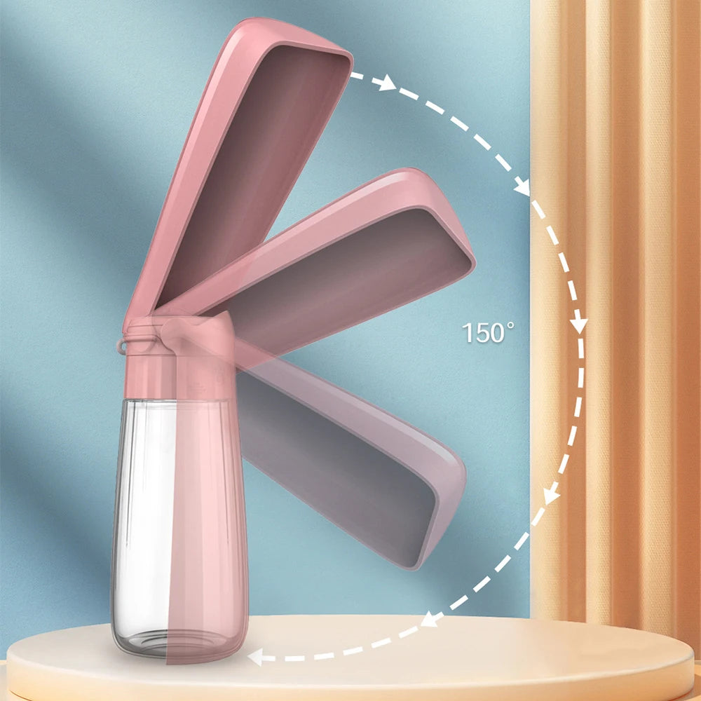 1PC Portable Dog Water Bottle Dispenser For Small Large Dogs Foldable Puppy Outdoor Hiking Drinking Bowl Pet Supplies