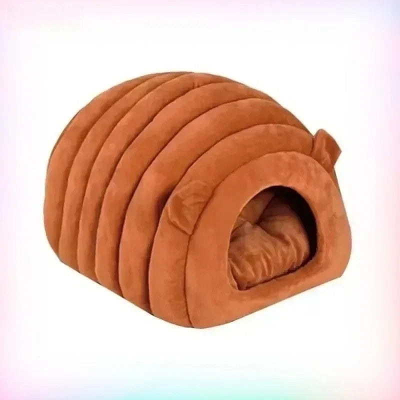 Cat bed mat winter autumn caterpillar cozy sleep house warm Nest safe breathable large space bed warm cat products cushions