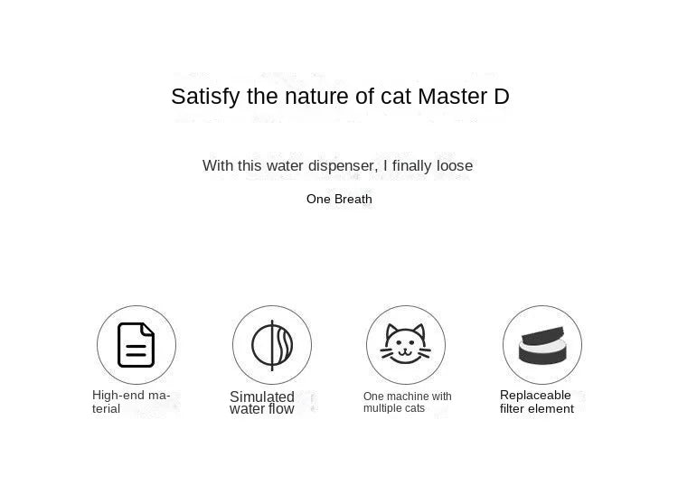 Smart Pets Water Fountain 1.2L