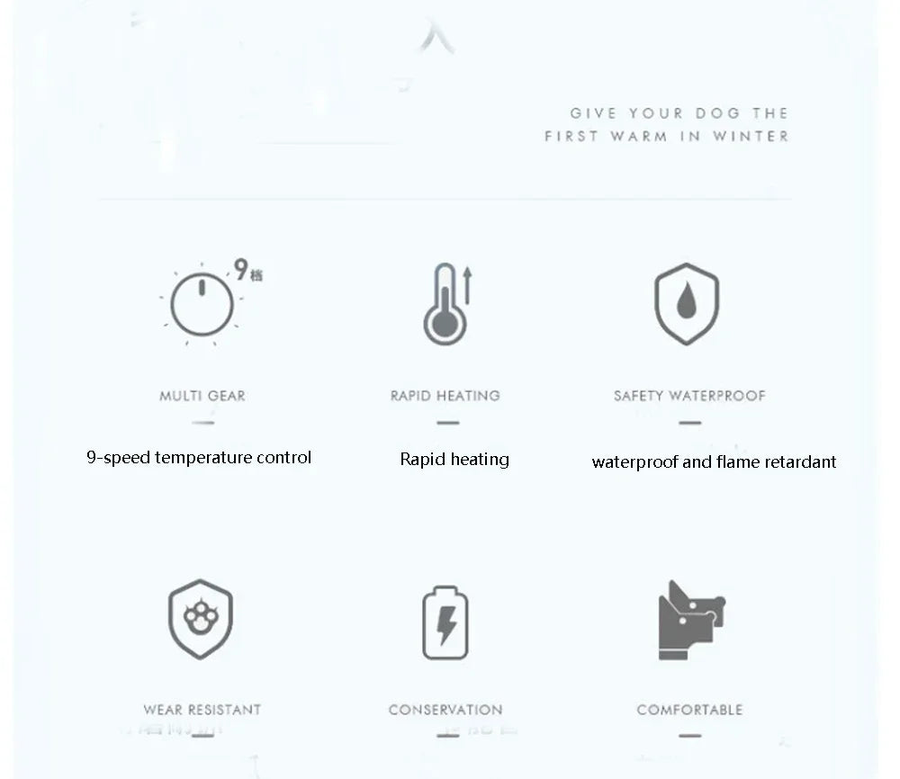 2025 New Electric Heating Pad Blanket Pet Mat Bed Cat Dog Winter Warmer Pad Puppy Heater Waterproof Winter