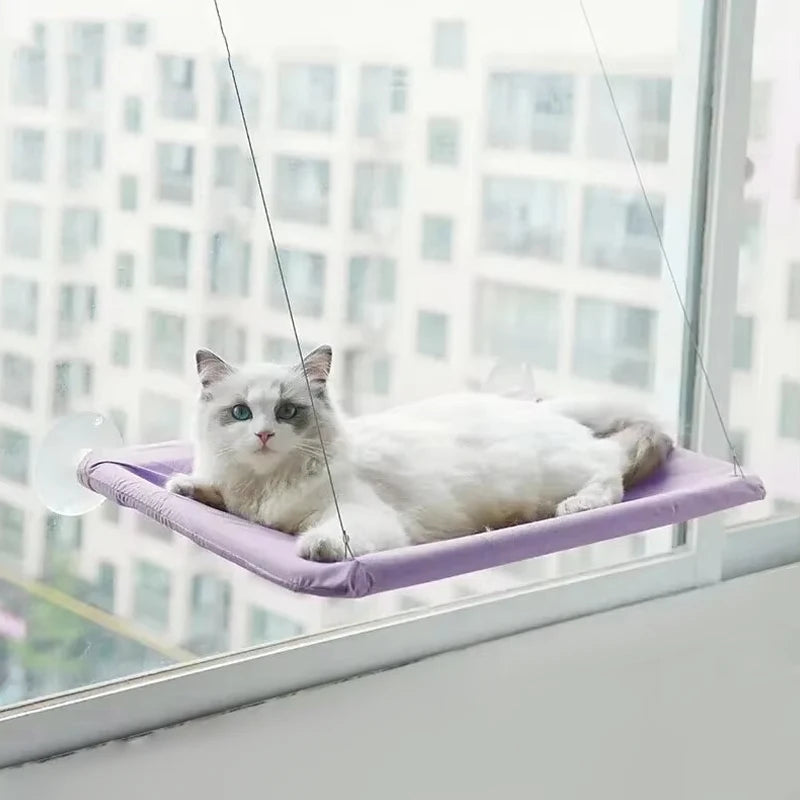 Cat Hammock Window Bed Cat Suction Cup Window Hammock Sunny Window Seat Nest Pet Accessories Hanging Cat Bed Pet Hammock