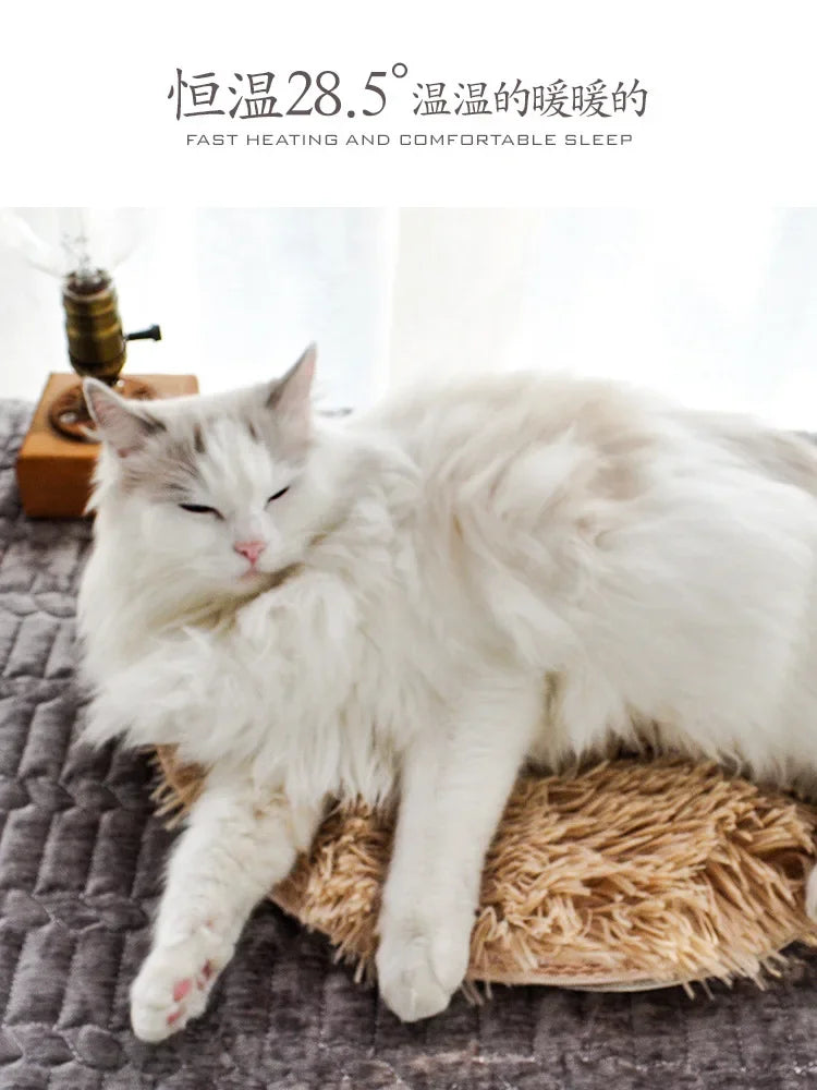 40cm USB Heating Pad Pets Warm Blanket Winter Heat Bed Cat Dog Heating Pad Electric Winter Warm Carpet Animals Pet Heater Mat