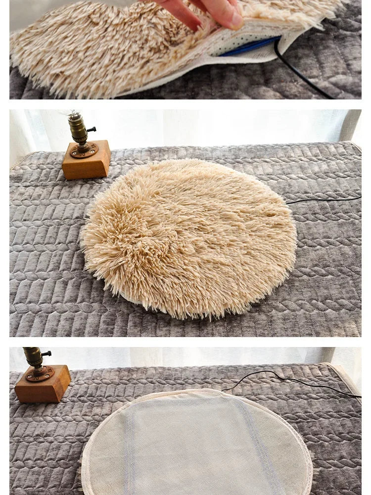 40cm USB Heating Pad Pets Warm Blanket Winter Heat Bed Cat Dog Heating Pad Electric Winter Warm Carpet Animals Pet Heater Mat